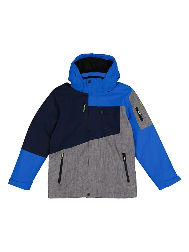 Killtec Ski-/snowboardjas Blauw/grijs/donkerblauw 3 Killtec Ski-/snowboardjas Blauw/grijs/donkerblauw
