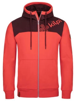 KILPI Sweatvest "Era" Rood/bordeaux