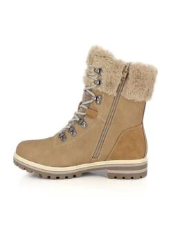 Kimberfeel Winterboots "Thea" Beige -Gstar Kleding Winkel kimberfeel winterboots thea beige 1