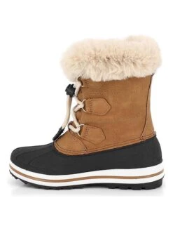 Kimberfeel Winterlaarzen "Elisa" Lichtbruin -Gstar Kleding Winkel kimberfeel winterlaarzen elisa lichtbruin 1