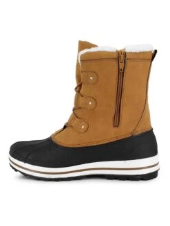 Kimberfeel Winterlaarzen "Hugo" Lichtbruin -Gstar Kleding Winkel kimberfeel winterlaarzen hugo lichtbruin 1