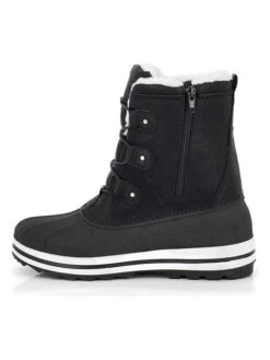 Kimberfeel Winterlaarzen "Hugo" Zwart -Gstar Kleding Winkel kimberfeel winterlaarzen hugo zwart 1