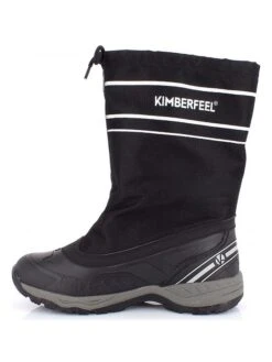 Kimberfeel Winterlaarzen "Octave" Zwart -Gstar Kleding Winkel kimberfeel winterlaarzen octave zwart 1