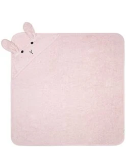 Badcape "Konijn" Lichtroze - (L)76 X (B)76 Cm -Gstar Kleding Winkel kindsgut badcape konijn lichtroze l 76 x b 76 cm 1