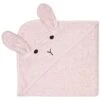 Badcape "Konijn" Lichtroze - (L)76 X (B)76 Cm -Gstar Kleding Winkel kindsgut badcape konijn lichtroze l 76 x b 76 cm