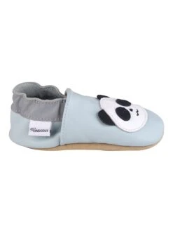 Leren Kruipschoentjes "Panda" Lichtblauw -Gstar Kleding Winkel kindsgut leren kruipschoentjes panda lichtblauw 3