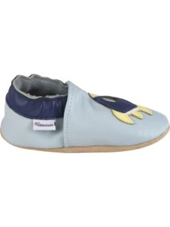 Leren Kruipschoentjes "Raket" Lichtblauw -Gstar Kleding Winkel kindsgut leren kruipschoentjes raket lichtblauw 2