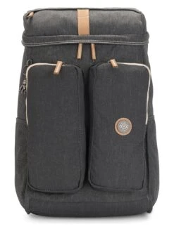 Kipling Rugzak "Shasta" Donkergrijs - (B)29,5 X (H)44 X (D)22,5 Cm