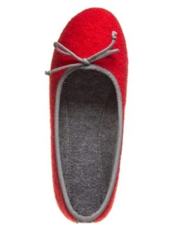 Pantoffels "403" Rood/grijs -Gstar Kleding Winkel kitz pichler pantoffels 403 rood grijs 3