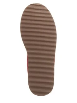 Pantoffels Met Lamsvacht "Fatima" Rood -Gstar Kleding Winkel kitz pichler pantoffels met lamsvacht fatima rood 4