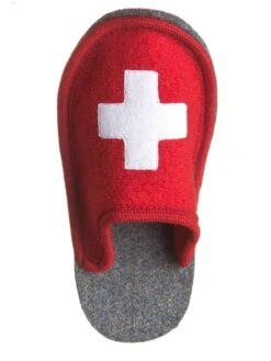 Pantoffels "Zwitserland" Rood -Gstar Kleding Winkel kitz pichler pantoffels zwitserland rood 2