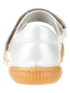 Ballerina's Met Bandje Zilverkleurig/wit -Gstar Kleding Winkel kmins ballerinas met bandje zilverkleurig wit 2