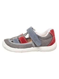 Enkelsandalen Lichtblauw/rood