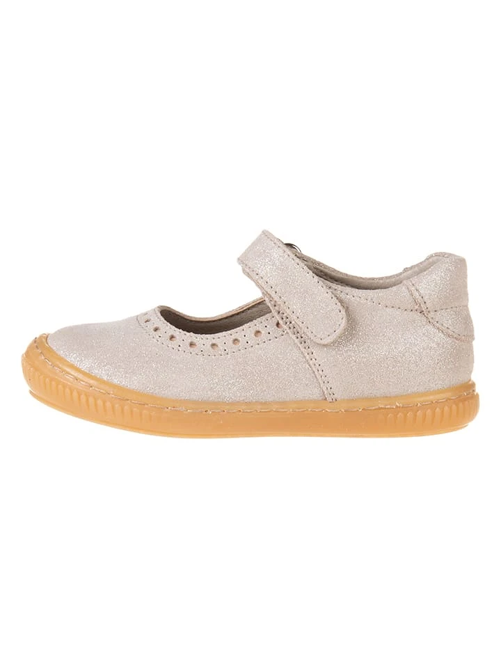 Leren Ballerina's Met Bandje Beige 3 Leren Ballerina's Met Bandje Beige