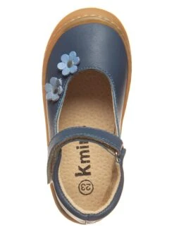 Leren Ballerina's Met Bandje Donkerblauw -Gstar Kleding Winkel kmins leren ballerinas met bandje donkerblauw 3