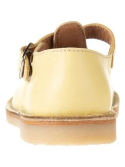 Leren Enkelsandalen Geel -Gstar Kleding Winkel kmins leren enkelsandalen geel 2