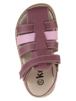 Leren Enkelsandalen Paars -Gstar Kleding Winkel kmins leren enkelsandalen paars 3