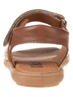 Leren Sandalen Lichtbruin/goudkleurig -Gstar Kleding Winkel kmins leren sandalen lichtbruin goudkleurig 2