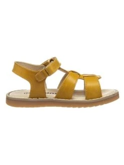 Leren Sandalen Mosterdgeel -Gstar Kleding Winkel kmins leren sandalen mosterdgeel 1