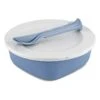 Koziol 2-delige Lunchset Wit/blauw - 1,3 L -Gstar Kleding Winkel koziol 2 delige lunchset wit blauw 1 3 l