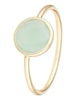 Gouden Ring "Aliyan" Met Jade -Gstar Kleding Winkel l instant d or gouden ring aliyan met jade 1
