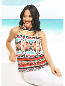 Blousetop Meerkleurig -Gstar Kleding Winkel la angels blousetop meerkleurig 1