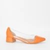 Pumps Oranje -Gstar Kleding Winkel la bottine souriante pumps oranje
