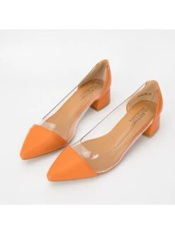 Pumps Oranje -Gstar Kleding Winkel la bottine souriante pumps oranje 2