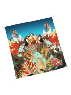 Deken "Fringe Bamboo" Meerkleurig -Gstar Kleding Winkel la millou deken fringe bamboo meerkleurig 1