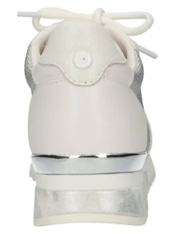 La Strada Sleehaksneakers Wit/zilverkleurig -Gstar Kleding Winkel la strada sleehaksneakers wit zilverkleurig 3