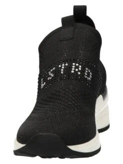 La Strada Sleehaksneakers Zwart/zilverkleurig -Gstar Kleding Winkel la strada sleehaksneakers zwart zilverkleurig 2