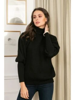 Coltrui "Dahlia" Zwart -Gstar Kleding Winkel lacony paris coltrui dahlia zwart 1