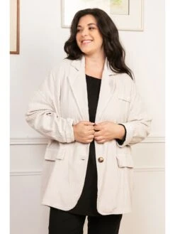 Tussenjas "Rebeca" Crème -Gstar Kleding Winkel lacony paris tussenjas rebeca creme 1