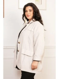 Tussenjas "Rebeca" Crème -Gstar Kleding Winkel lacony paris tussenjas rebeca creme 2