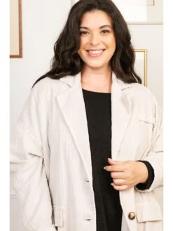 Tussenjas "Rebeca" Crème -Gstar Kleding Winkel lacony paris tussenjas rebeca creme 4