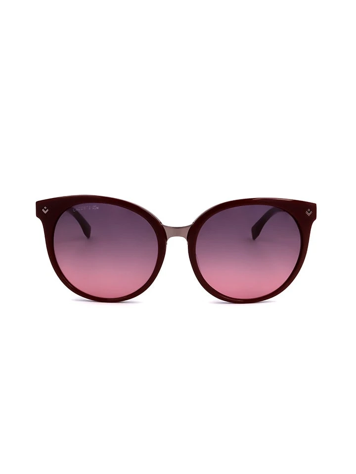 Lacoste Herenzonnebril Bordeaux 4 Lacoste Herenzonnebril Bordeaux - Afbeelding 2
