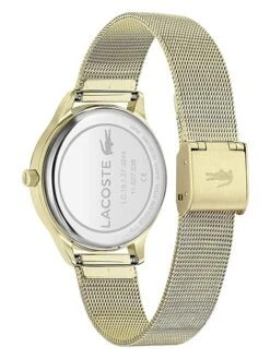 Lacoste Kwartshorloge "Club" Goudkleurig 10 Lacoste Kwartshorloge "Club" Goudkleurig -Gstar Kleding Winkel lacoste kwartshorloge club goudkleurig 2