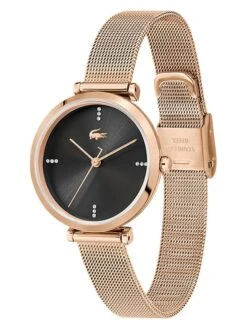 Lacoste Kwartshorloge "Geneva" Roségoudkleurig/zwart 8 Lacoste Kwartshorloge "Geneva" Roségoudkleurig/zwart -Gstar Kleding Winkel lacoste kwartshorloge geneva rosegoudkleurig zwart 1