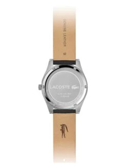 Lacoste Kwartshorloge "Legacy" Zwart/zilverkleurig -Gstar Kleding Winkel lacoste kwartshorloge legacy zwart zilverkleurig 4
