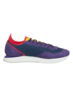 Lacoste Sneakers "Match Break" Donkerblauw/paars -Gstar Kleding Winkel lacoste sneakers match break donkerblauw paars 1
