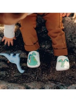 Leren Kruipschoenen "Draak" Geel/groen -Gstar Kleding Winkel lait et miel leren kruipschoenen draak geel groen 4