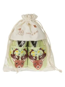 Leren Kruipschoenen "Reindeer" Lichtgroen -Gstar Kleding Winkel lait et miel leren kruipschoenen reindeer lichtgroen 3