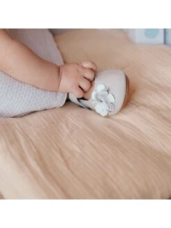 Leren Kruipschoenen "Siloé" Lichtgrijs -Gstar Kleding Winkel lait et miel leren kruipschoenen siloe lichtgrijs 4