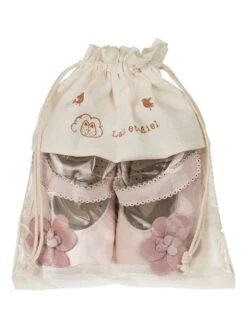 Leren Kruipschoentjes "Cassiopée" Lichtroze -Gstar Kleding Winkel lait et miel leren kruipschoentjes cassiopee lichtroze 3