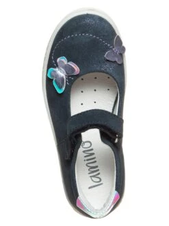 Leren Ballerina's Donkerblauw -Gstar Kleding Winkel lamino leren ballerinas donkerblauw 3