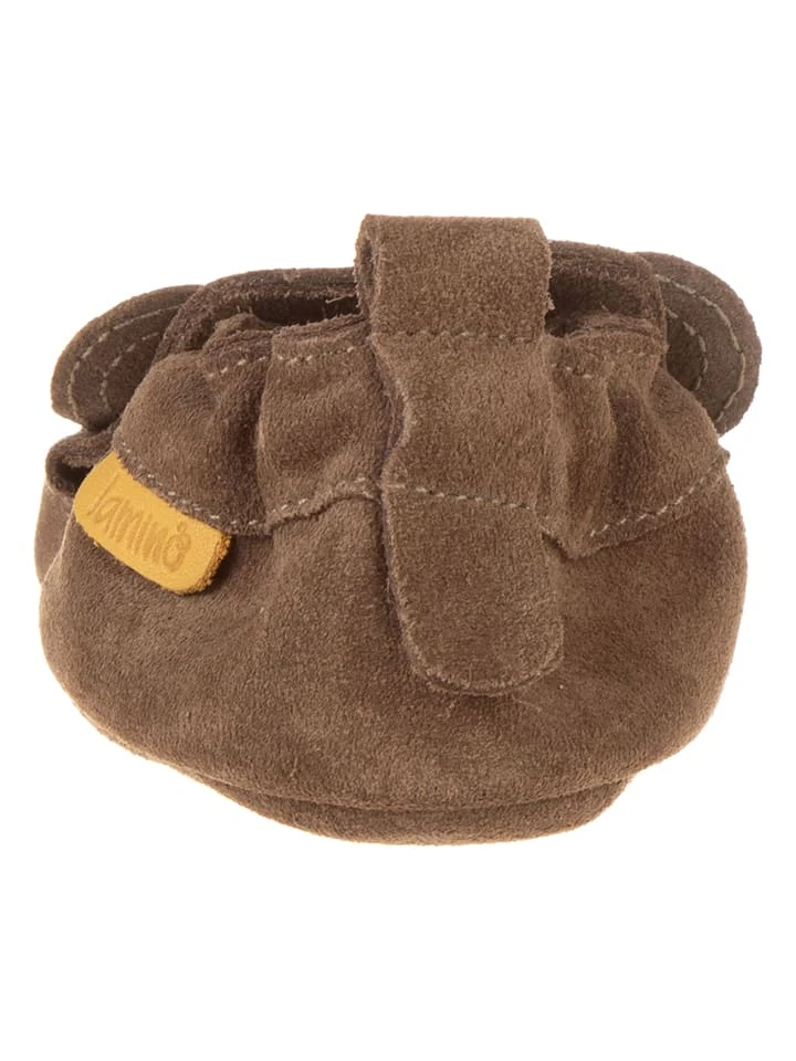 Leren Kruipschoentjes Bruin 5 Leren Kruipschoentjes Bruin - Afbeelding 3