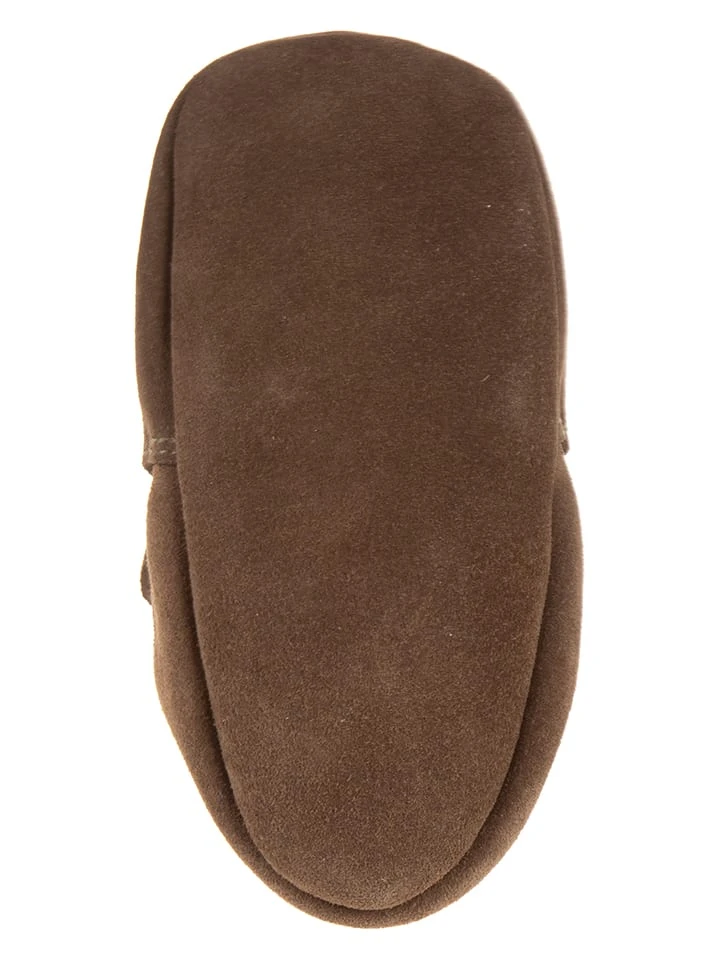 Leren Kruipschoentjes Bruin 7 Leren Kruipschoentjes Bruin - Afbeelding 5