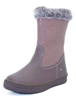 Leren Winterlaarzen Mauve -Gstar Kleding Winkel lamino leren winterlaarzen mauve 1
