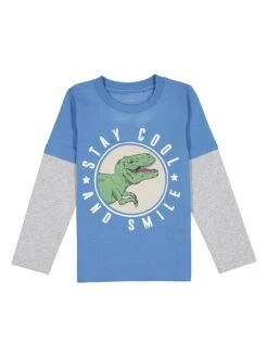 Longsleeve Blauw/grijs Gemêleerd 9 Longsleeve Blauw/grijs Gemêleerd -Gstar Kleding Winkel lamino longsleeve blauw grijs gemeleerd 1