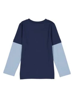 Longsleeve Donkerblauw/lichtblauw -Gstar Kleding Winkel lamino longsleeve donkerblauw lichtblauw 2